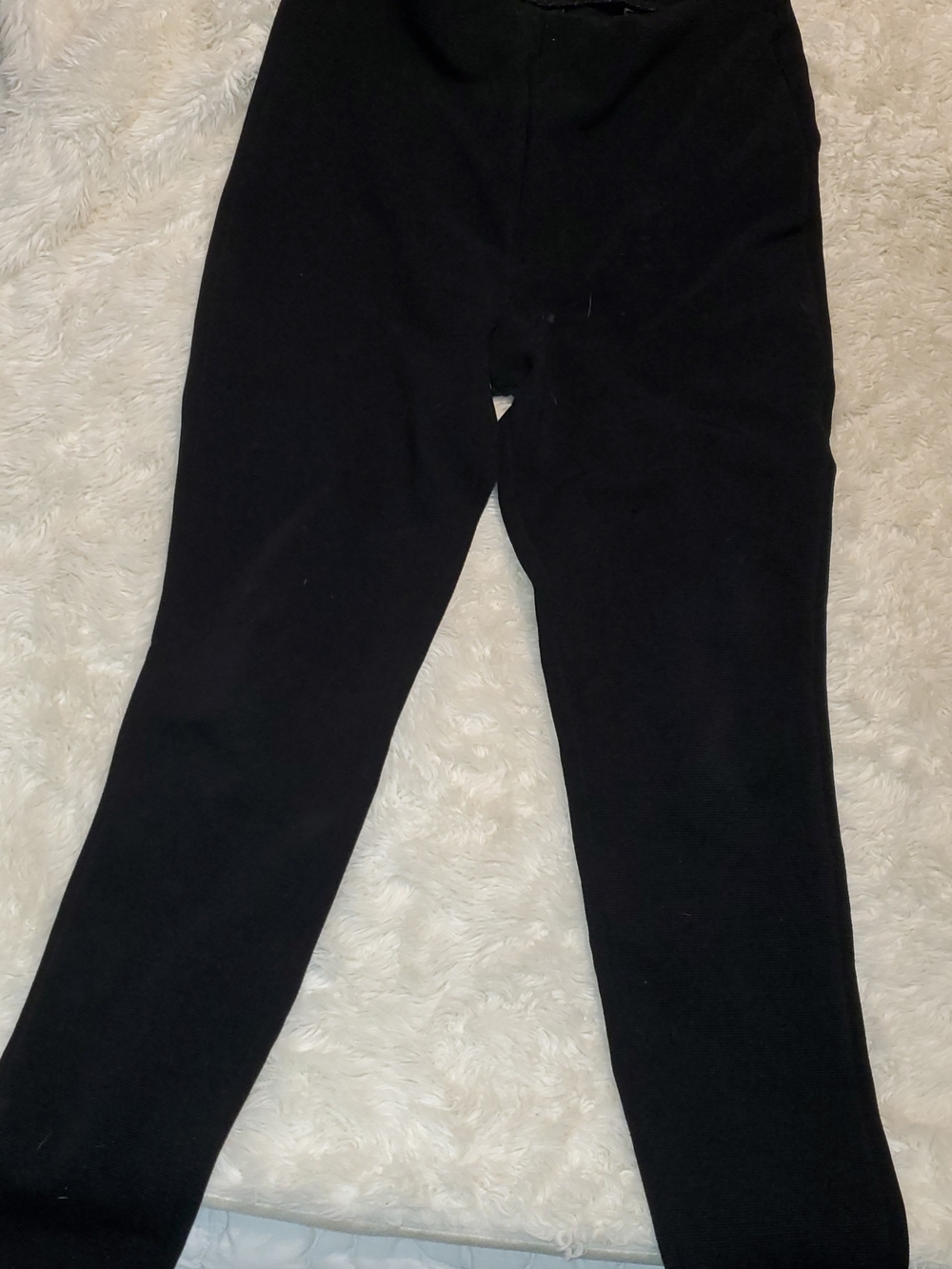 H&M Black Ribbed Leggings